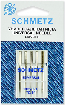 Иглы для швейных машин Schmetz №70 универсальные 5 шт