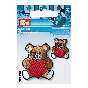 Аппликация  Prym 925260 Медведь с сердцем