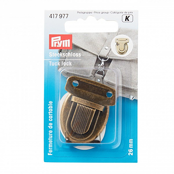 Замок для сумки Prym 417977 портфельный