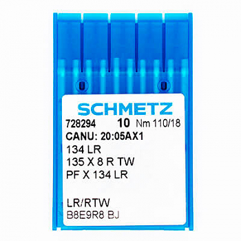 Иглы для промышленных машин Schmetz PFx134 LR №110