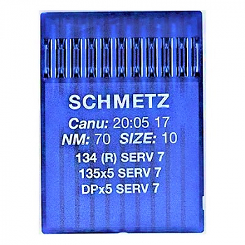 Иглы для промышленных машин Schmetz DPx5 SERV7 №70