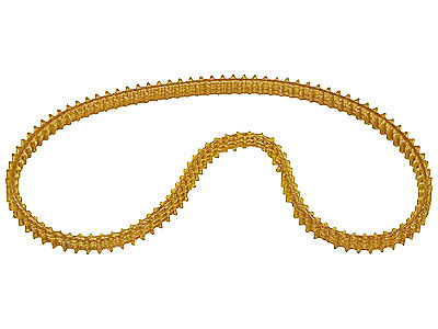 Ремень для бытовых швейных машин №1 зубчатый двухсторонний 340 мм