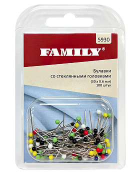 Иглы для закалывания Family 5930